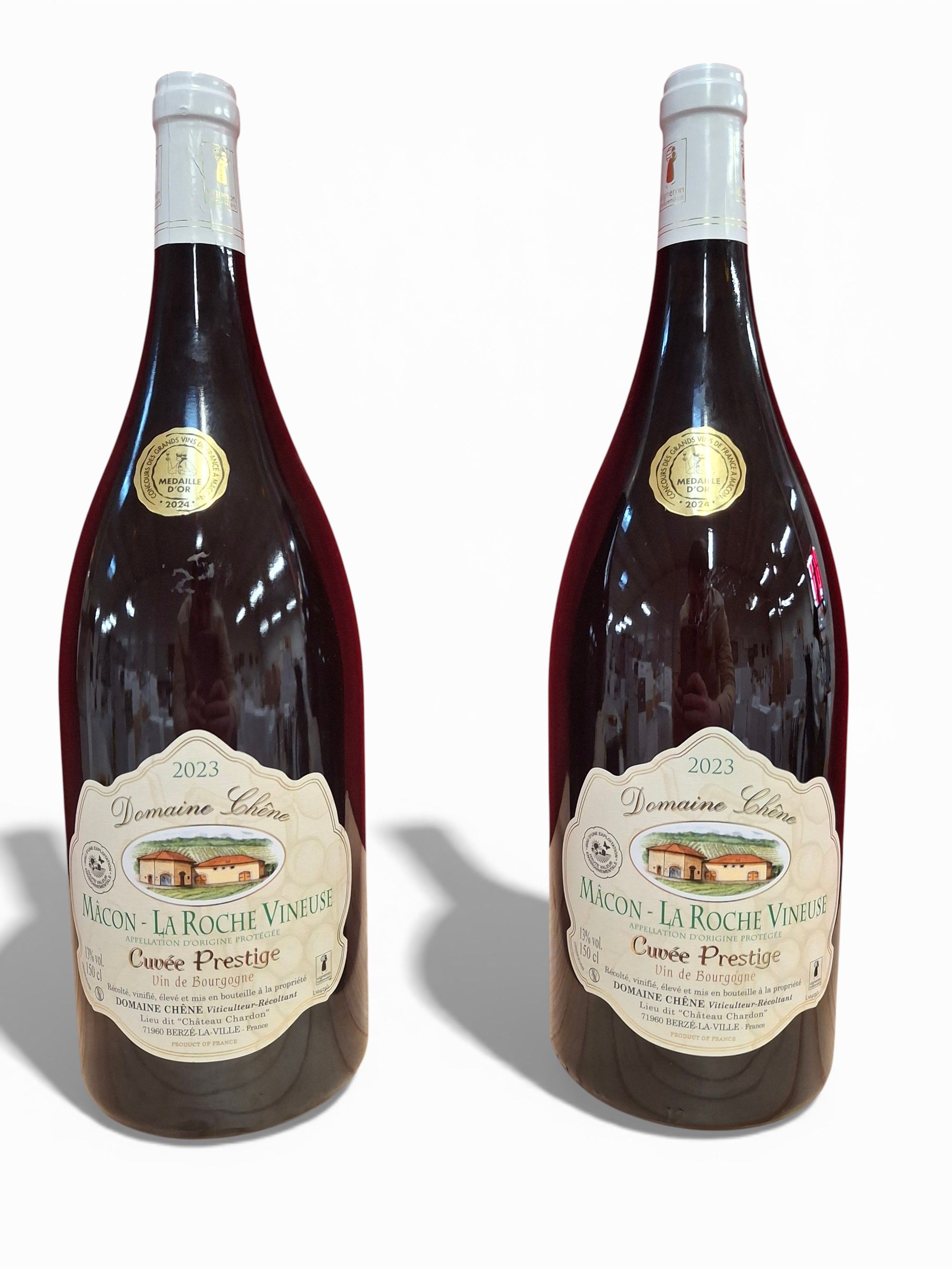 Lot de 6 bouteilles Domaine Lilotte 2022 Bordeaux propriétaire récoltant Mallet frères - Lazuli