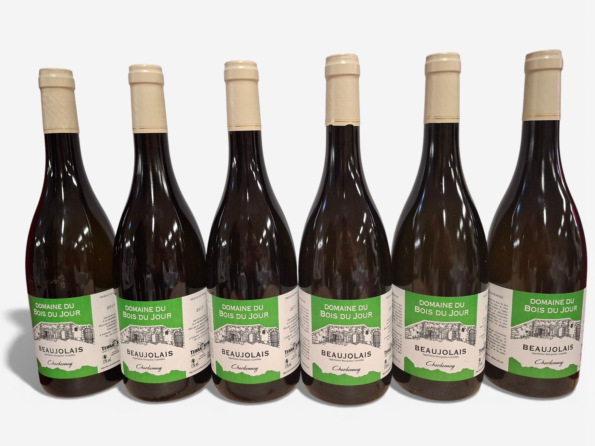Lot de 6 bouteilles Château Tour de Barbereau 2021, bordeaux, récoltant - Lazuli