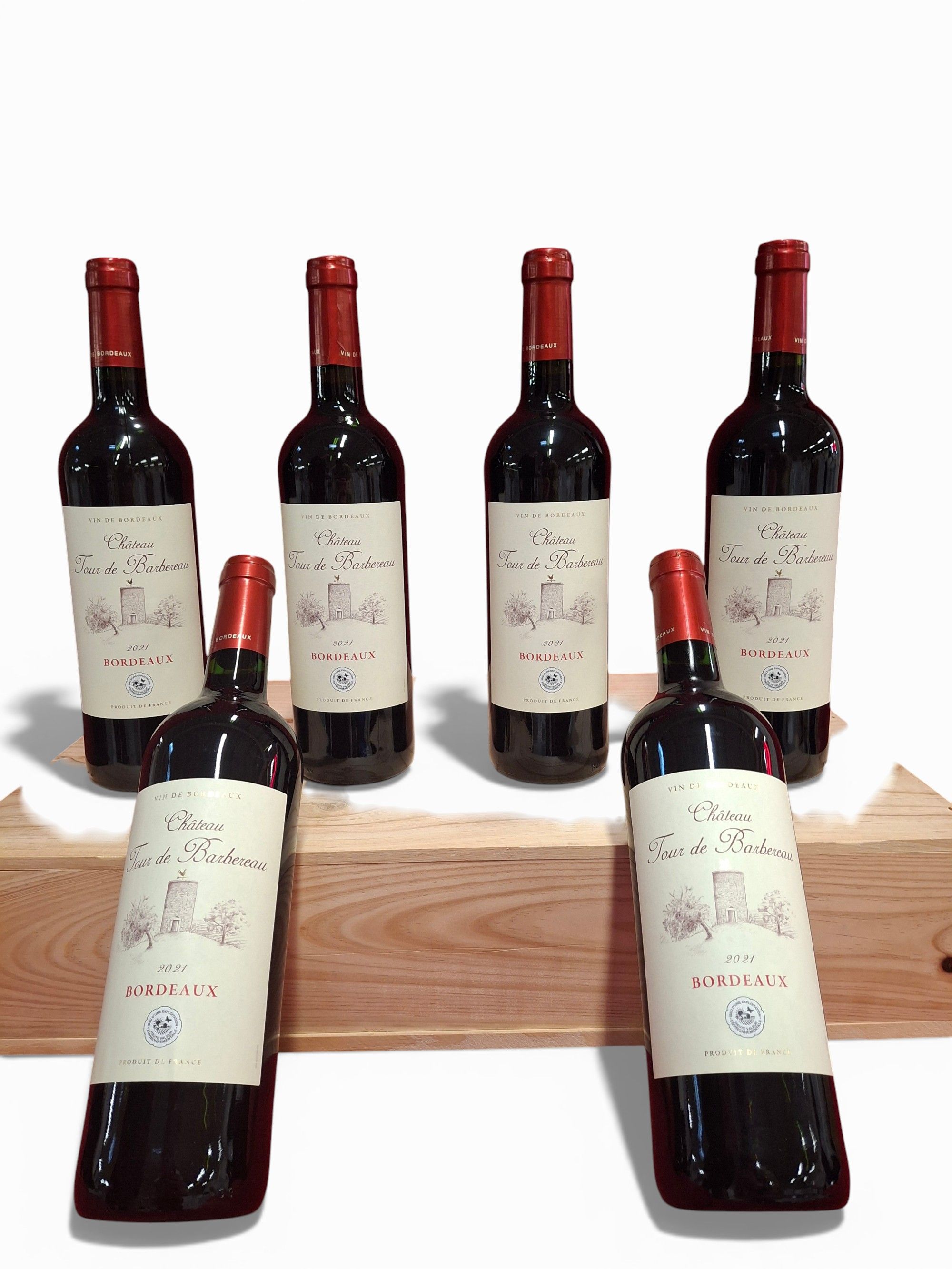 Lot de 6 bouteilles Chablis 2024 Grand vin Blanc de Bourgogne Le Comte de Trévise - Lazuli