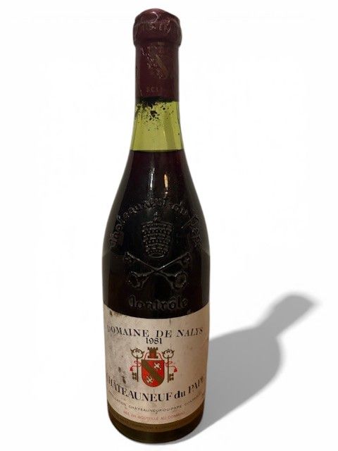 Bouteille Château neuf du Pape Domaine de Nalys Niveau bas 1981 - Lazuli