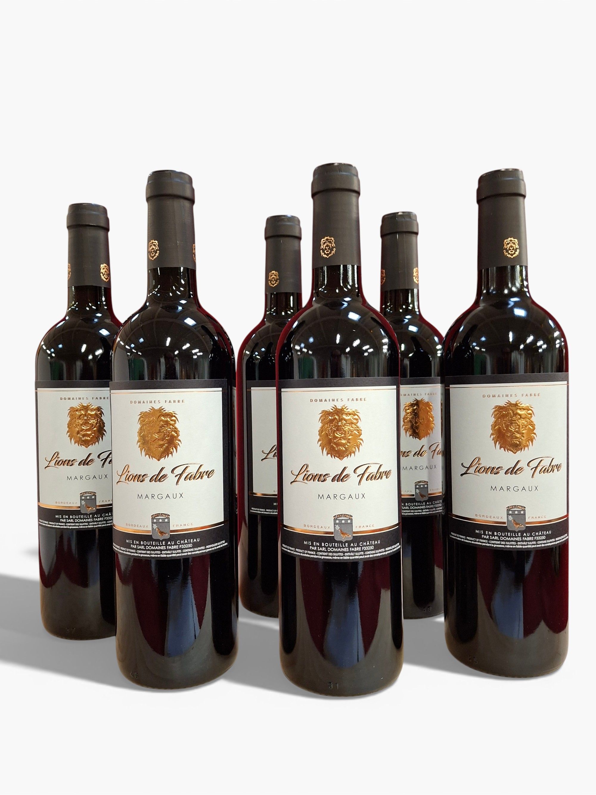 Lot de 4 bouteilles Pauillac 2017 Château Artigues état parfait - Lazuli