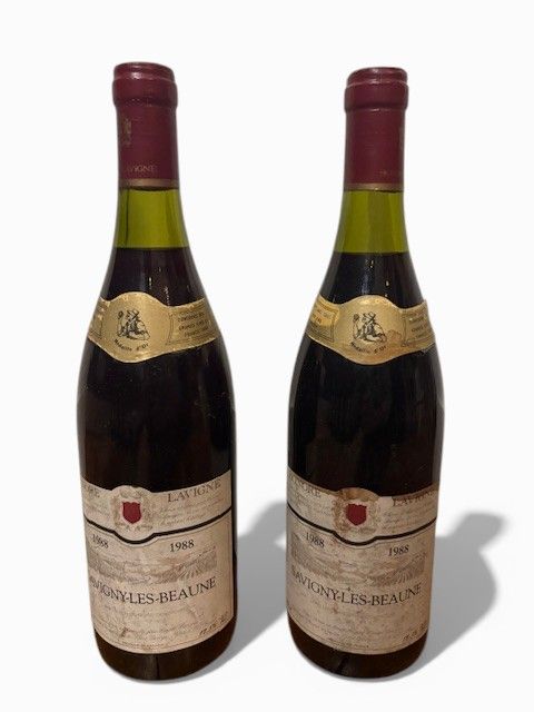 Lot de 3 bouteilles Savigny-Les-Beaunes Honore Lavigne 1988 - Lazuli