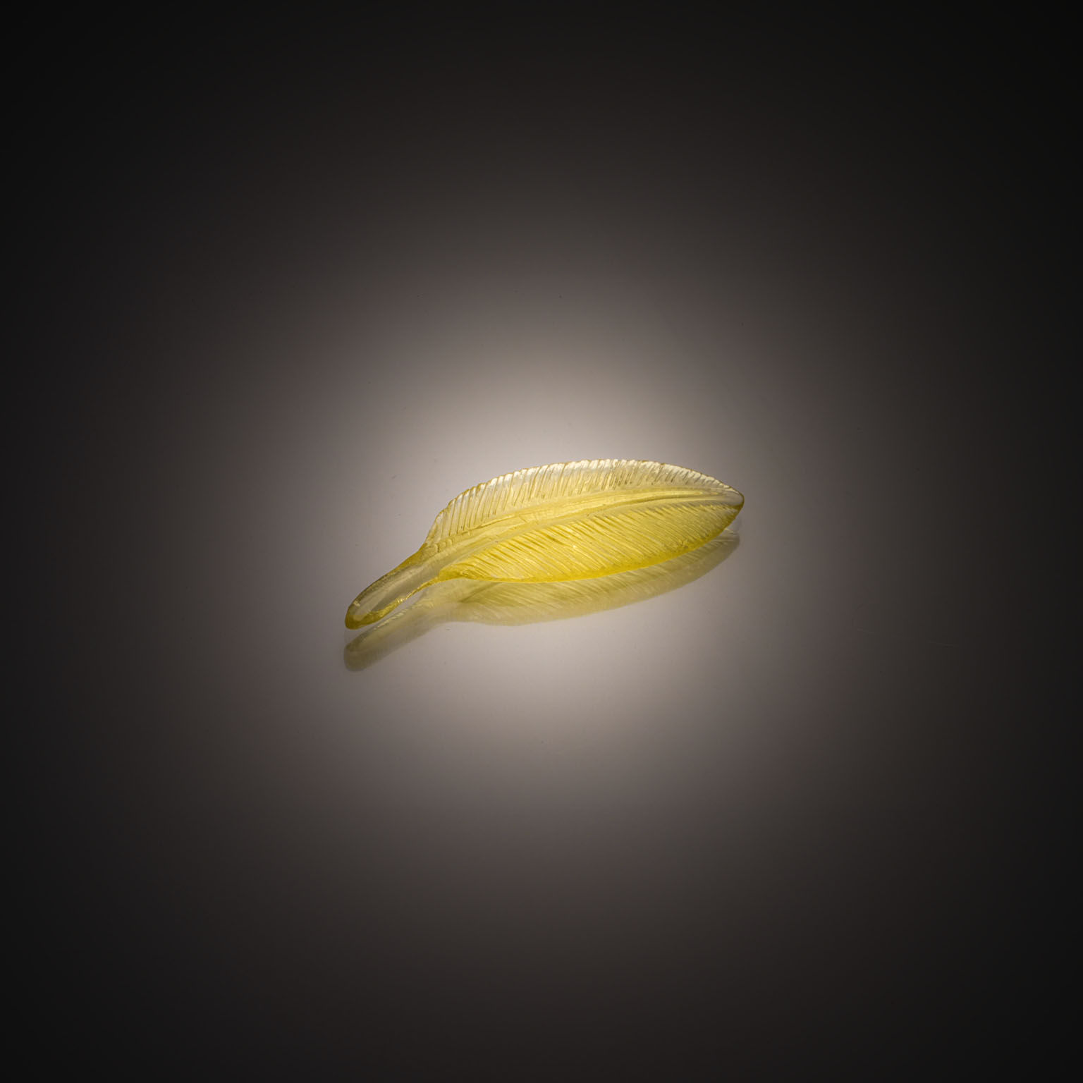 Saphir étoilé ovale sur papier. - Lazuli