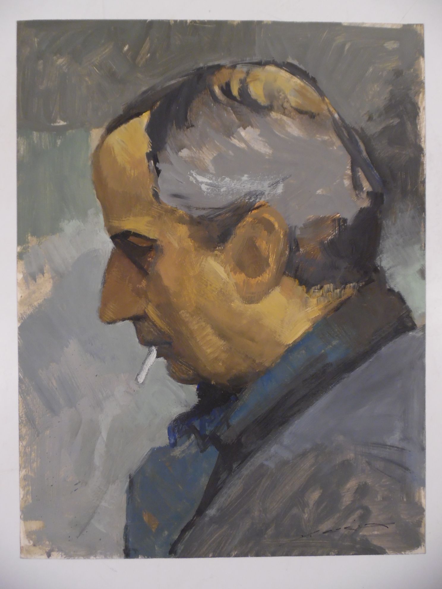 Carton de documentations sur Jean Gaudin avec des photographies de l&rsquo;atelier Duhem, programme du 2eme Grand Prix de la Peinture de la ville de Lens, catalogues de Salon des Beaux-Arts, journaux d&rsquo;époque, catalogues d&rsquo;exposition, négatifs, carnets d&rsquo;inventaires, affiches d&rsquo;exposition, médaille en bronze de l&rsquo;Union des commerces Douaisien et divers. - Lazuli