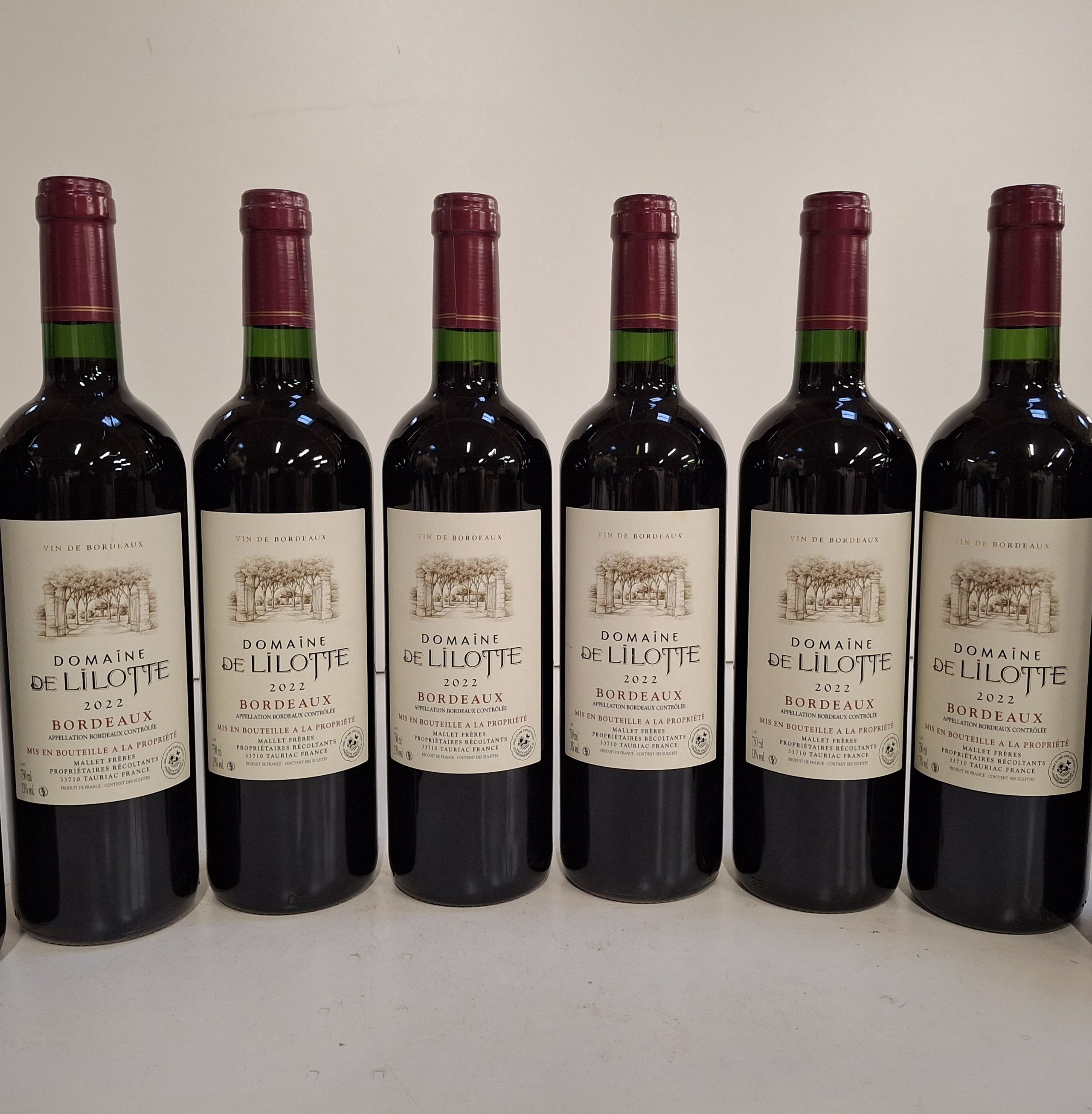 6 Bouteilles de Médium Vigneron propriétés associés Maison Gervasoni récoltant - Lazuli