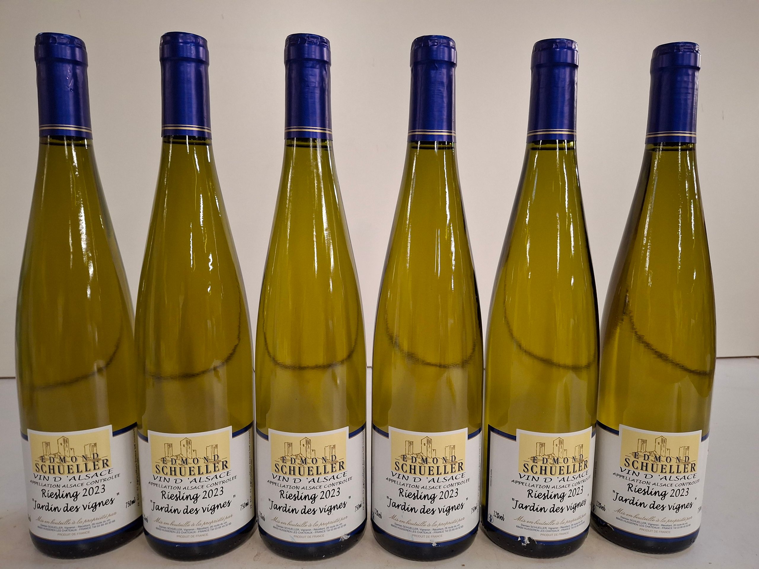 6 Bouteilles Mâcon, 2023 Etienne de Volonzac Grand Vin rouge de Bourgogne, état parfait - Lazuli