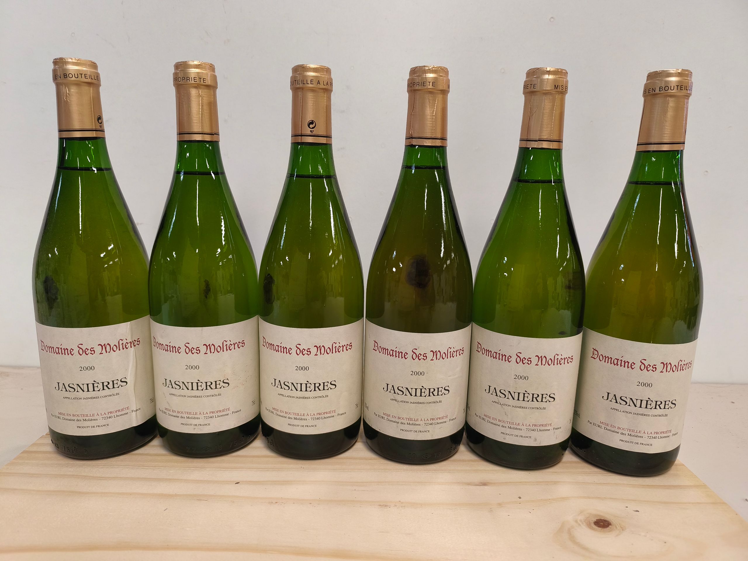 2 Bouteilles de Vin Jaune du Jura 2018 - Lazuli