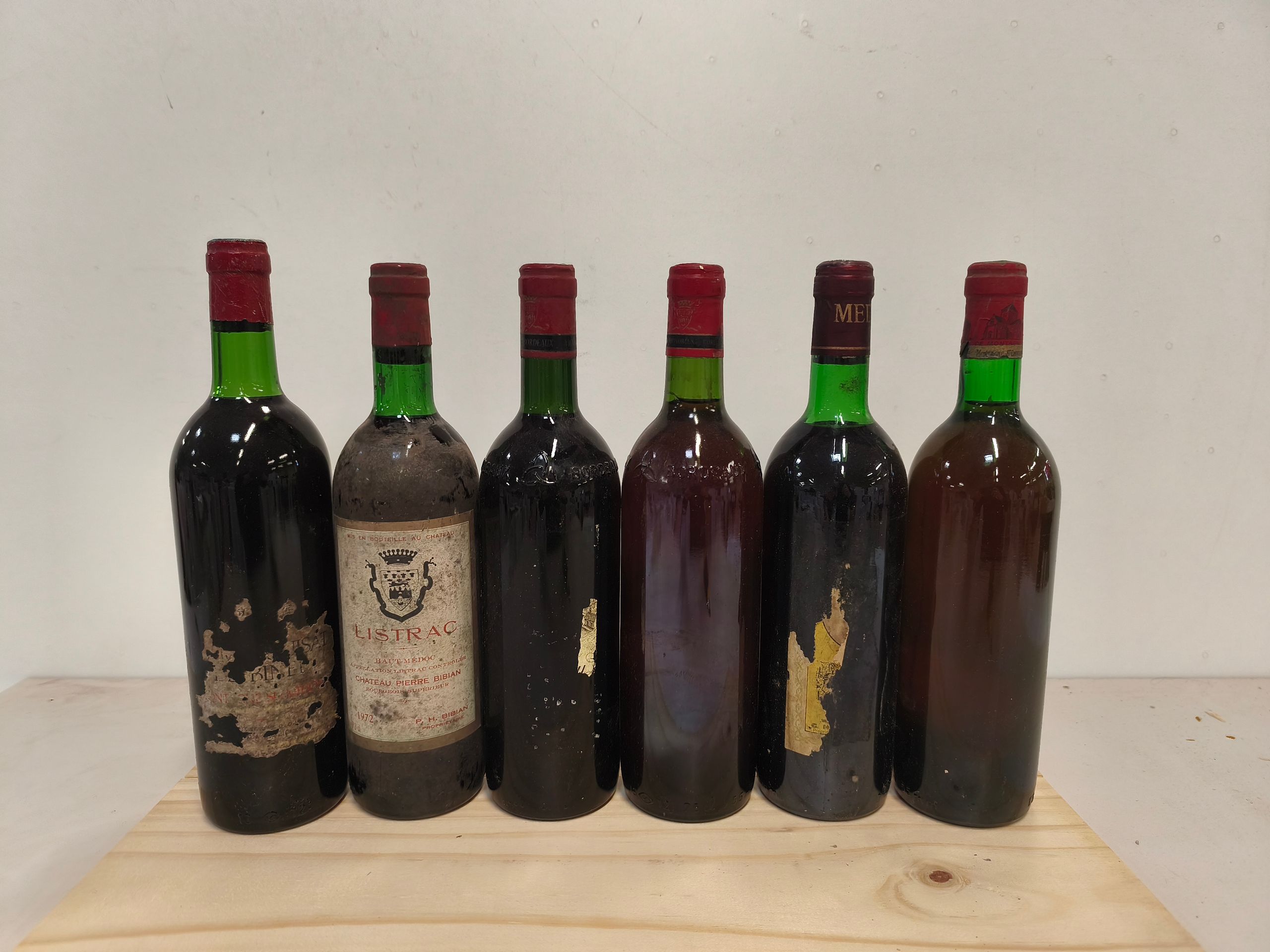 Lot comprenant 1 Château Miqueu 1996 Haut Médoc - Lazuli