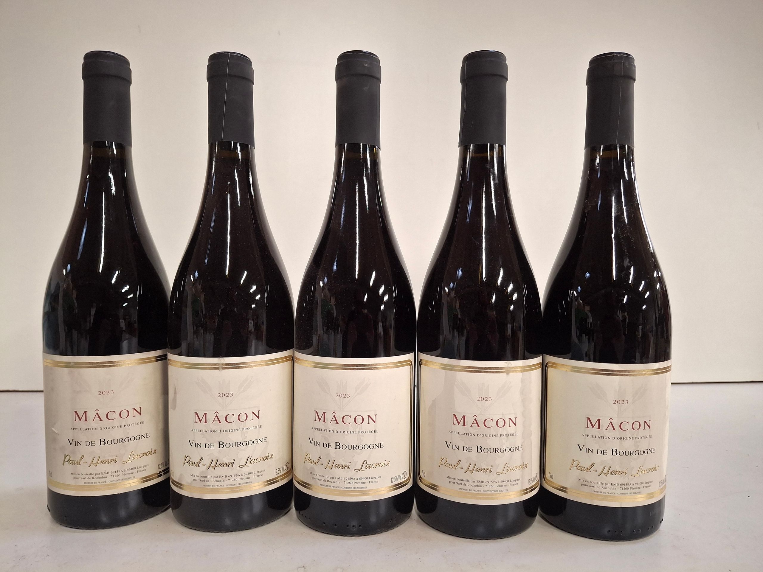 6 Bouteilles Domaine Muret, 2022 Pays d&rsquo;Oc Merlot-Cabernet, Béatrice & Christophe Muret - Lazuli