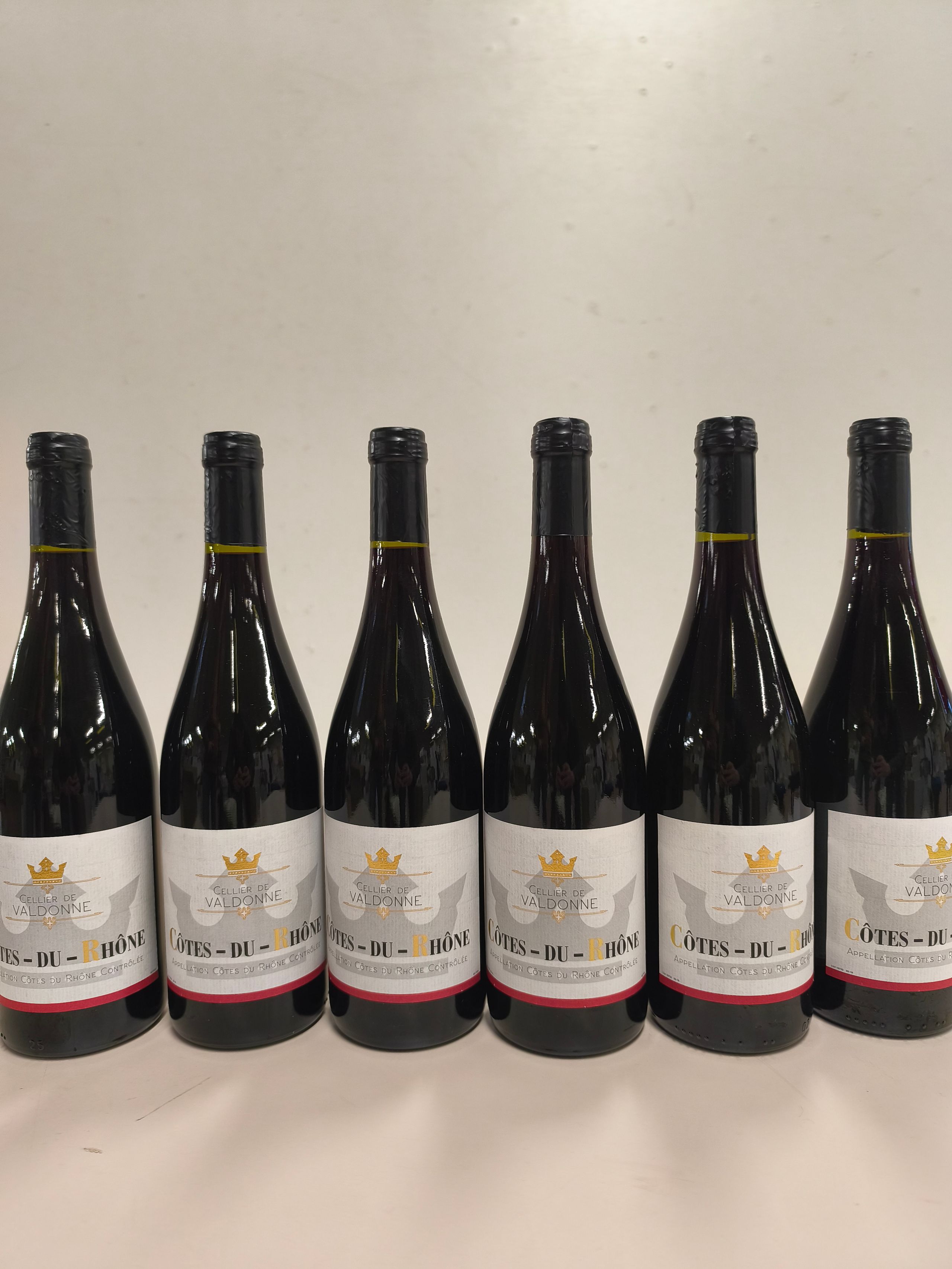 6 Bouteilles Château Tour du Videau 2016 Côtes de Bordeaux récoltant état parfait - Lazuli