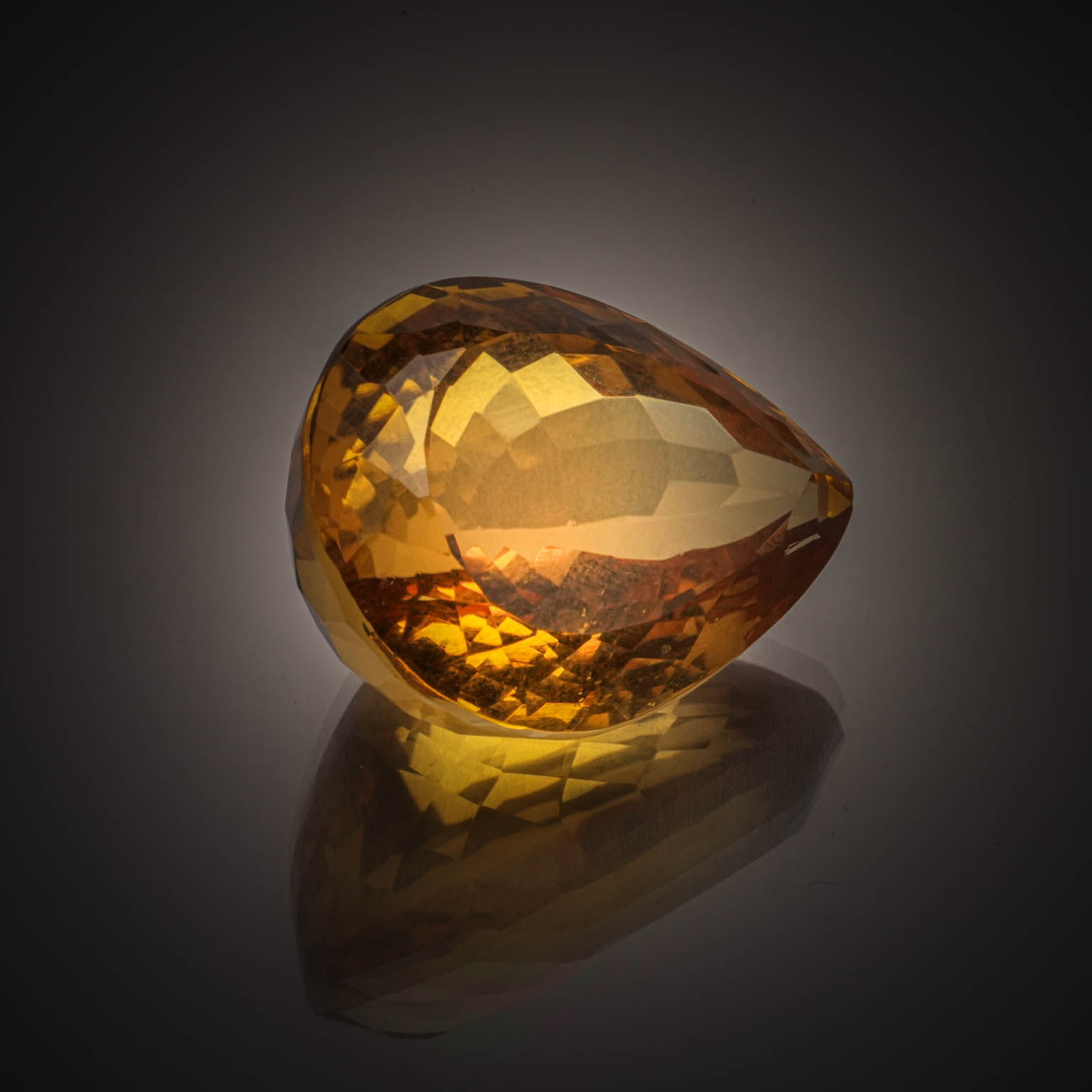 Lot de tourmalines ovales sur papier. - Lazuli