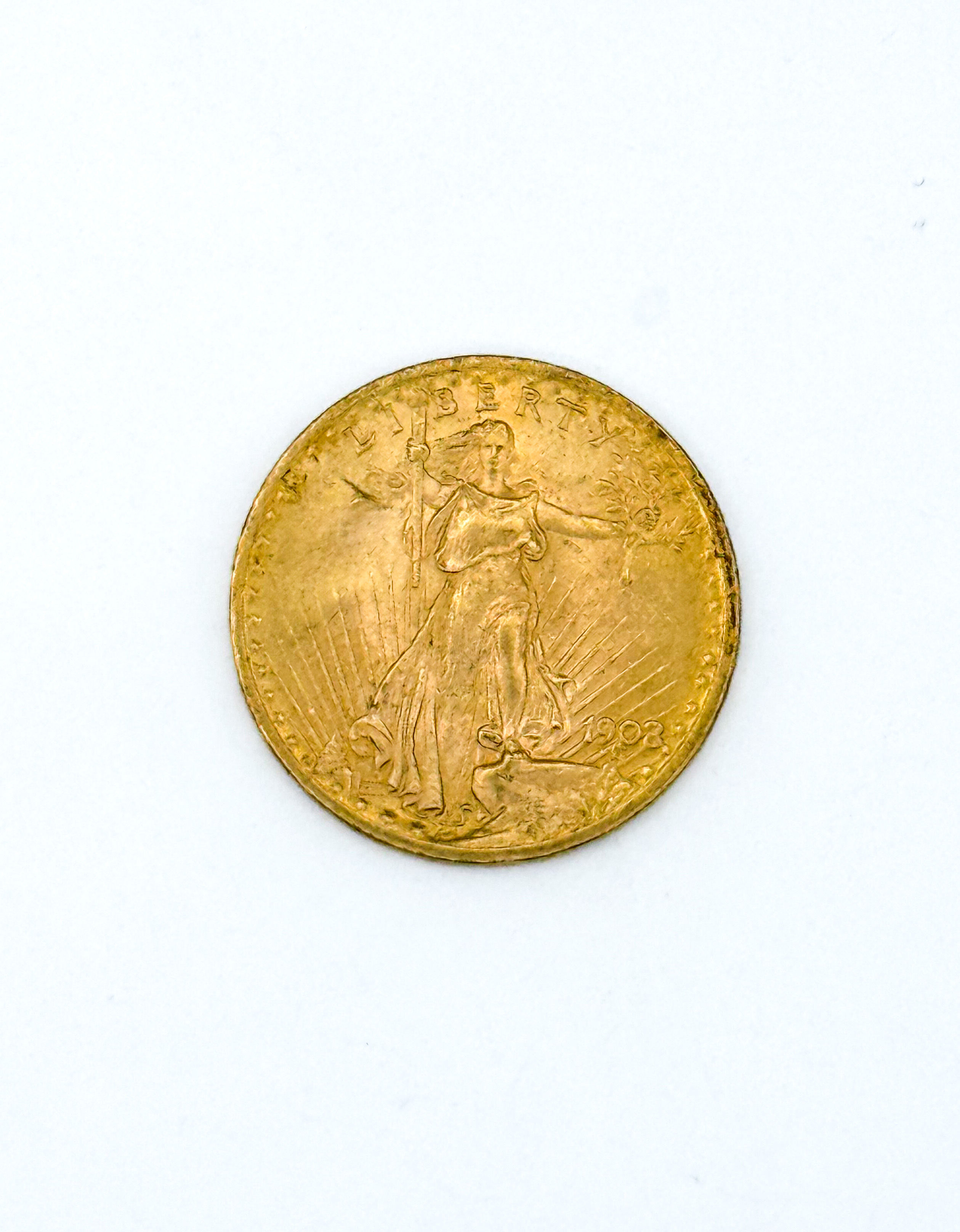 20 dollars « Saint-Gaudens – Double Eagle » avec devise 1903 - Lazuli