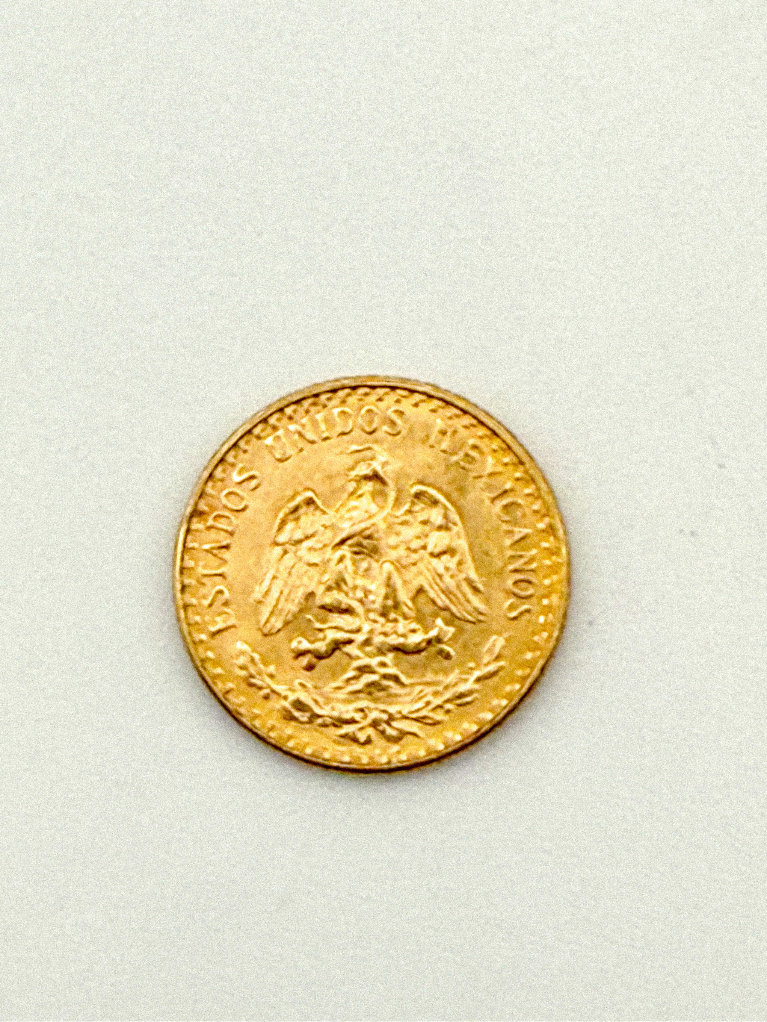 Pièce en or de 2 pesos – Mexique. (1945 M) - Lazuli
