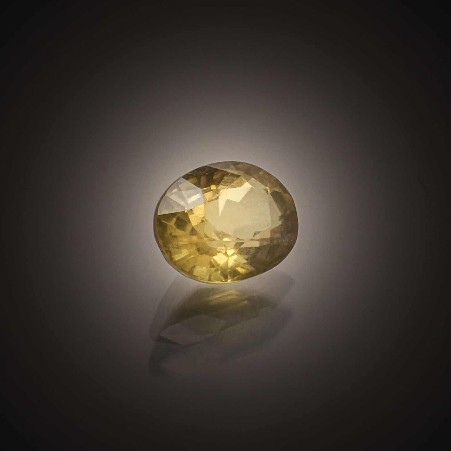 Quartz œil de tigre rond cabochon sur papier. - Lazuli
