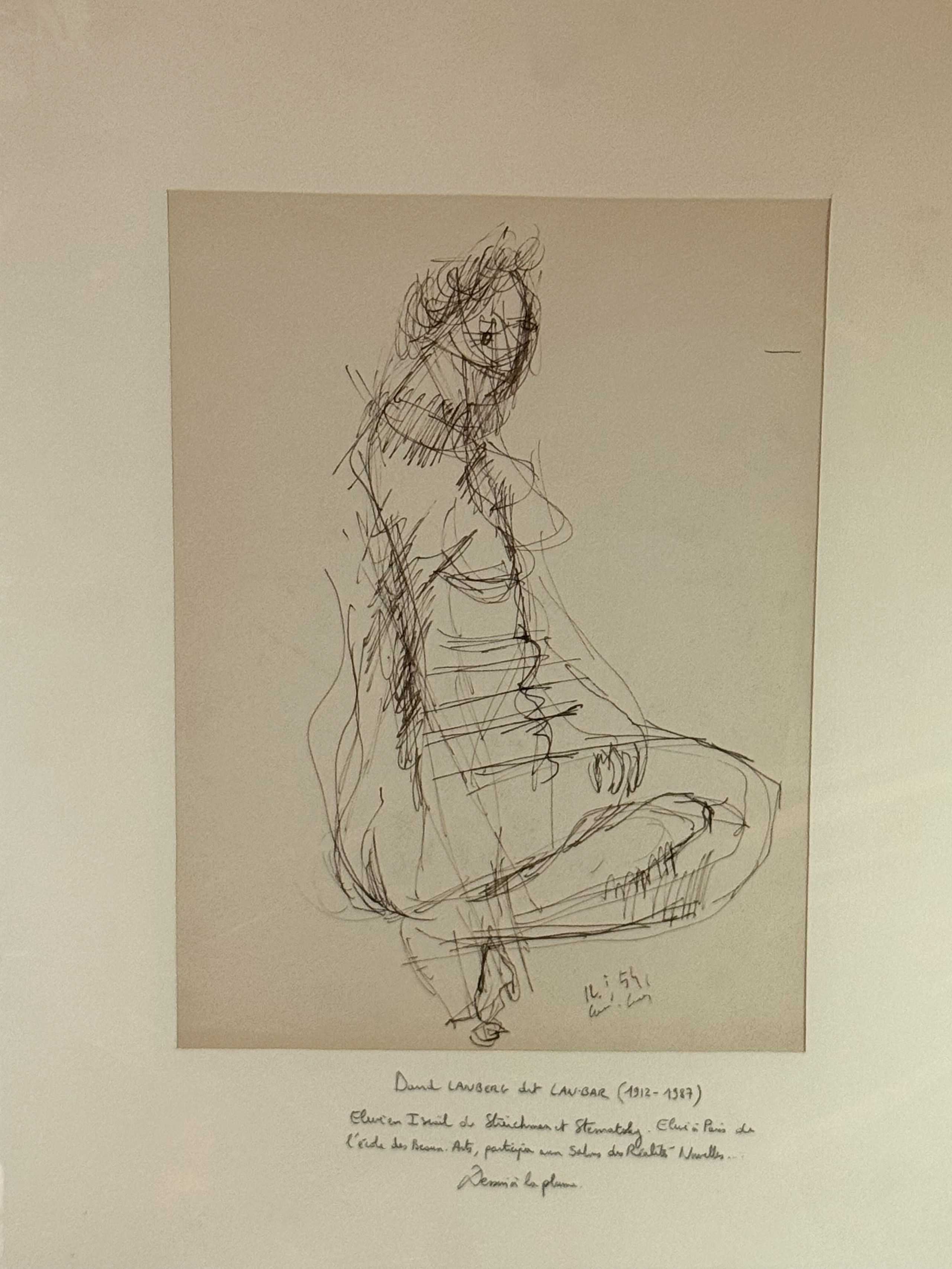 David LANBERG dit LAN-BAR (1912-1987) - Lazuli
