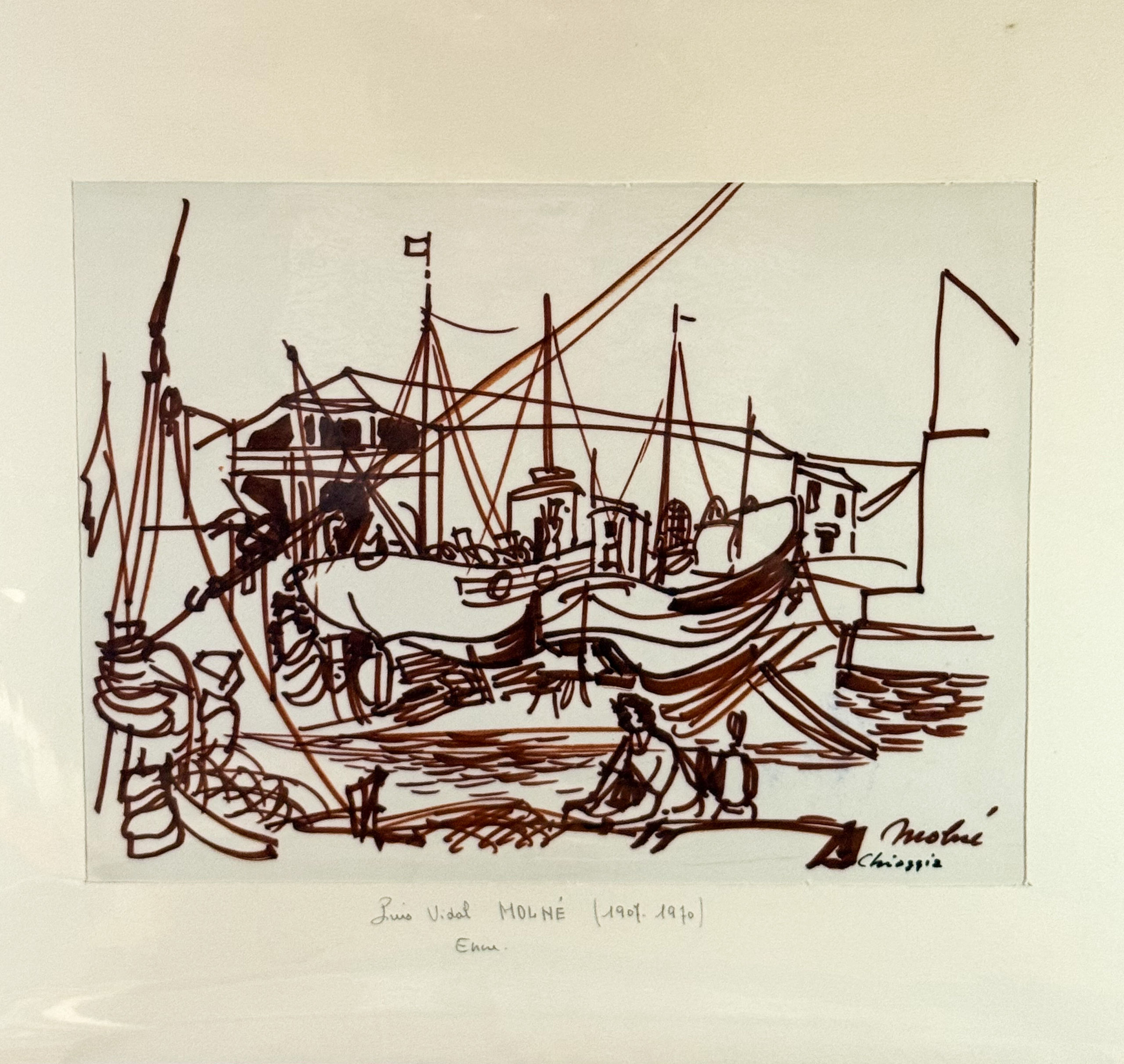 Luis Vidal MOLNE (1907-1970) - Lazuli