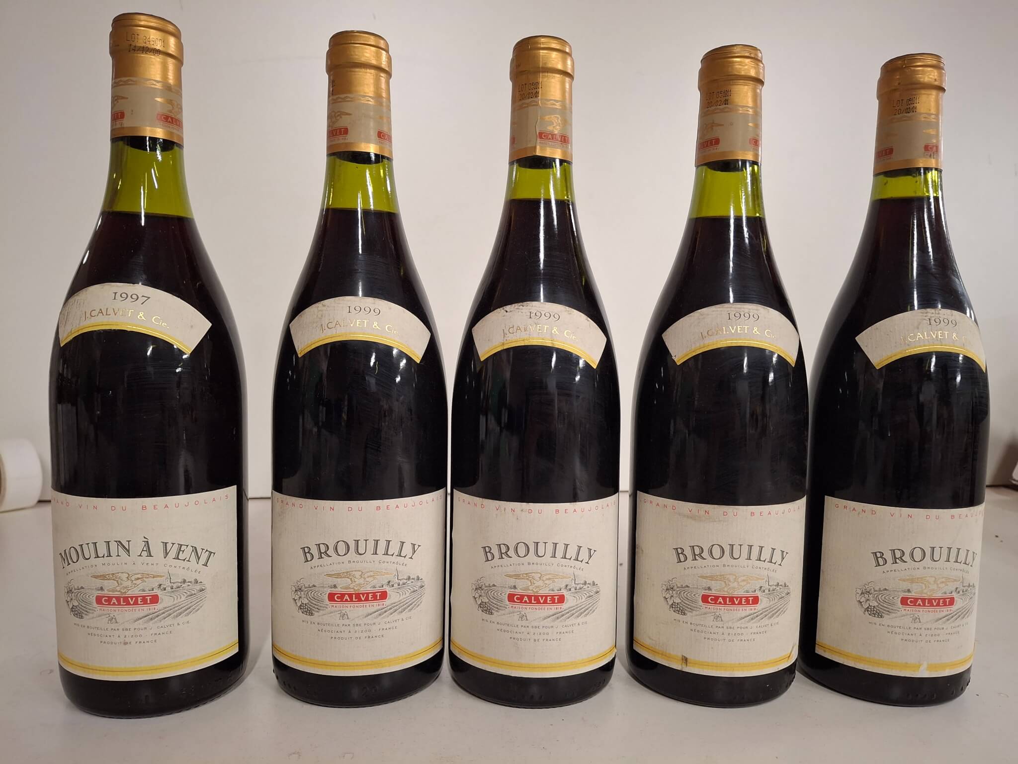 Lot de 3 bouteilles : - Lazuli