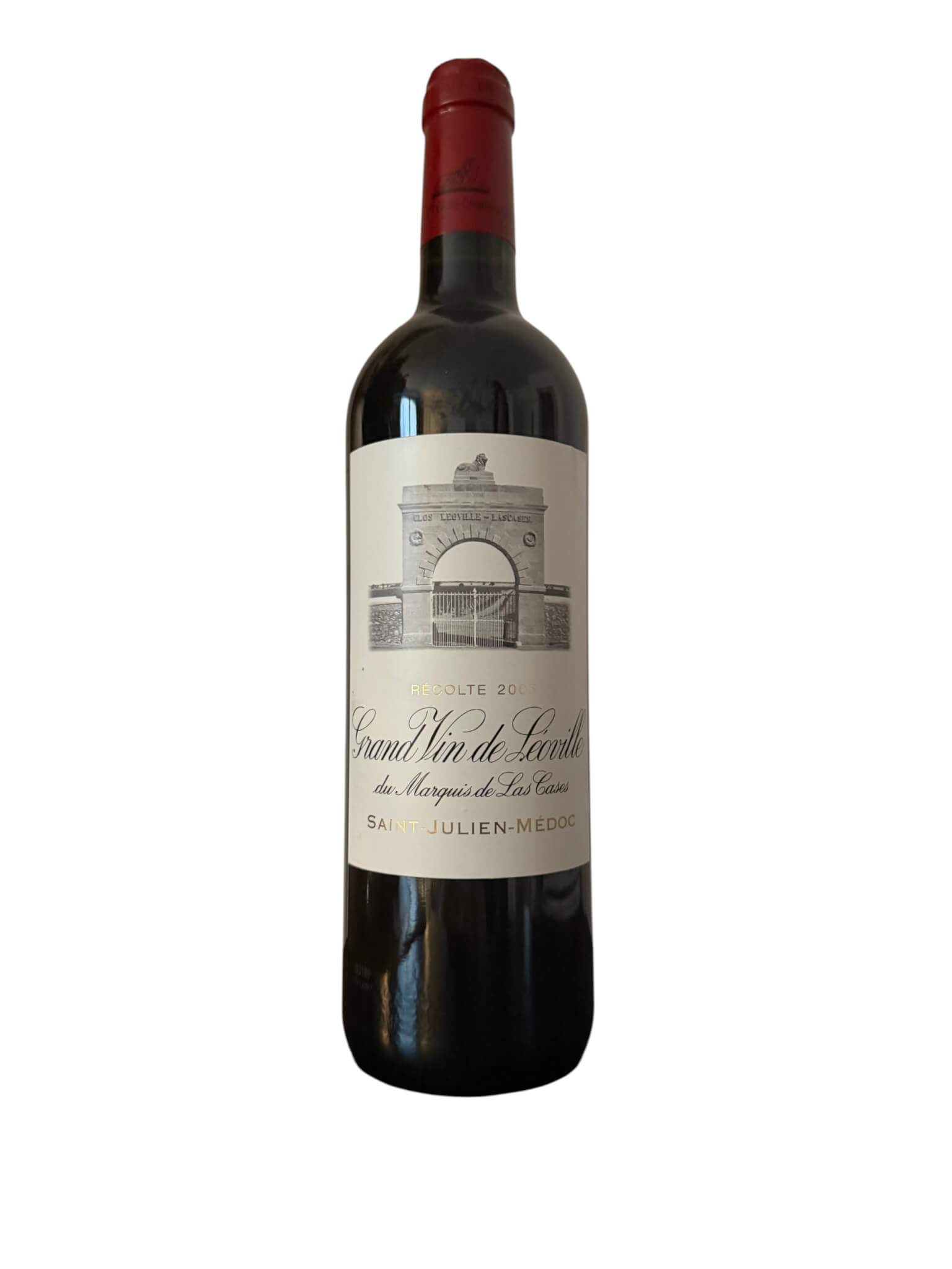 Lot de six bouteilles de Bordeaux comprenant : - Lazuli