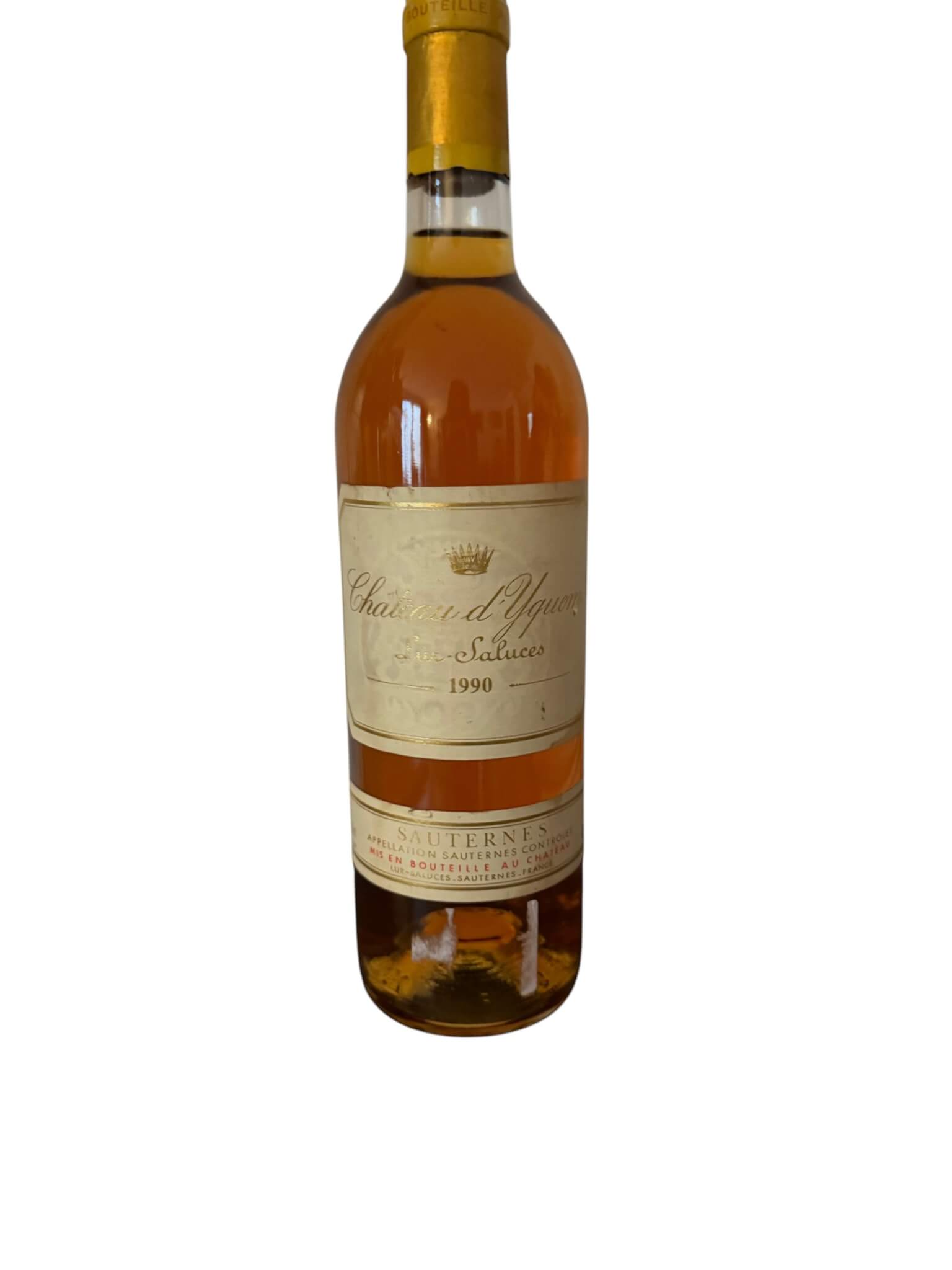 Bouteille château yquem 1990 - Lazuli