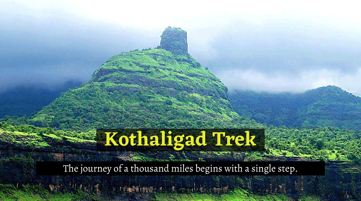 Kothaligad trek banner