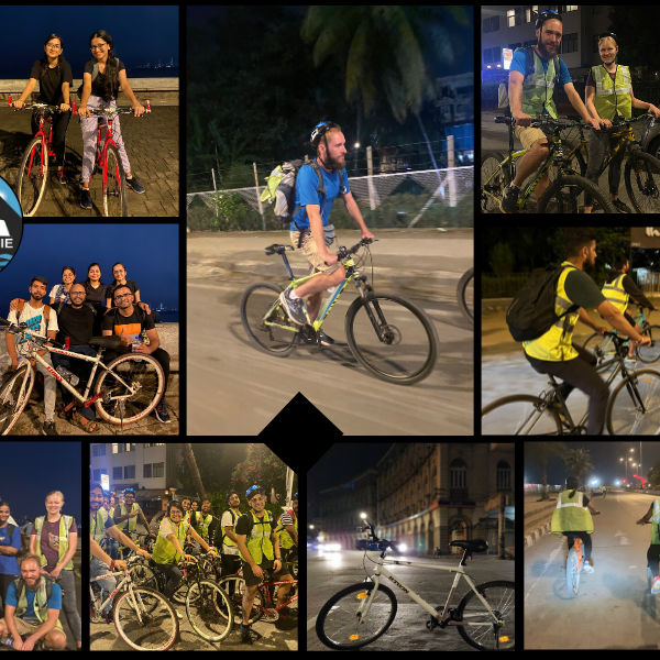 Mumbai Midnight Cycling