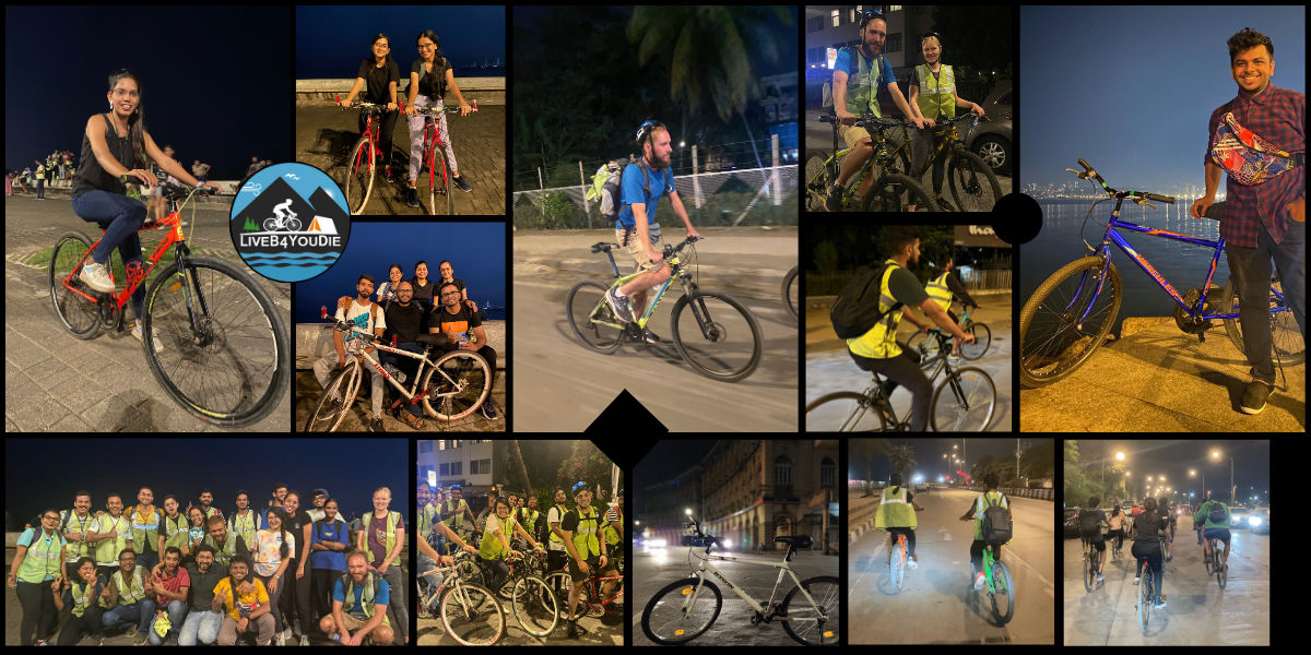 Mumbai Midnight Cycling @249 Liveb4youdie