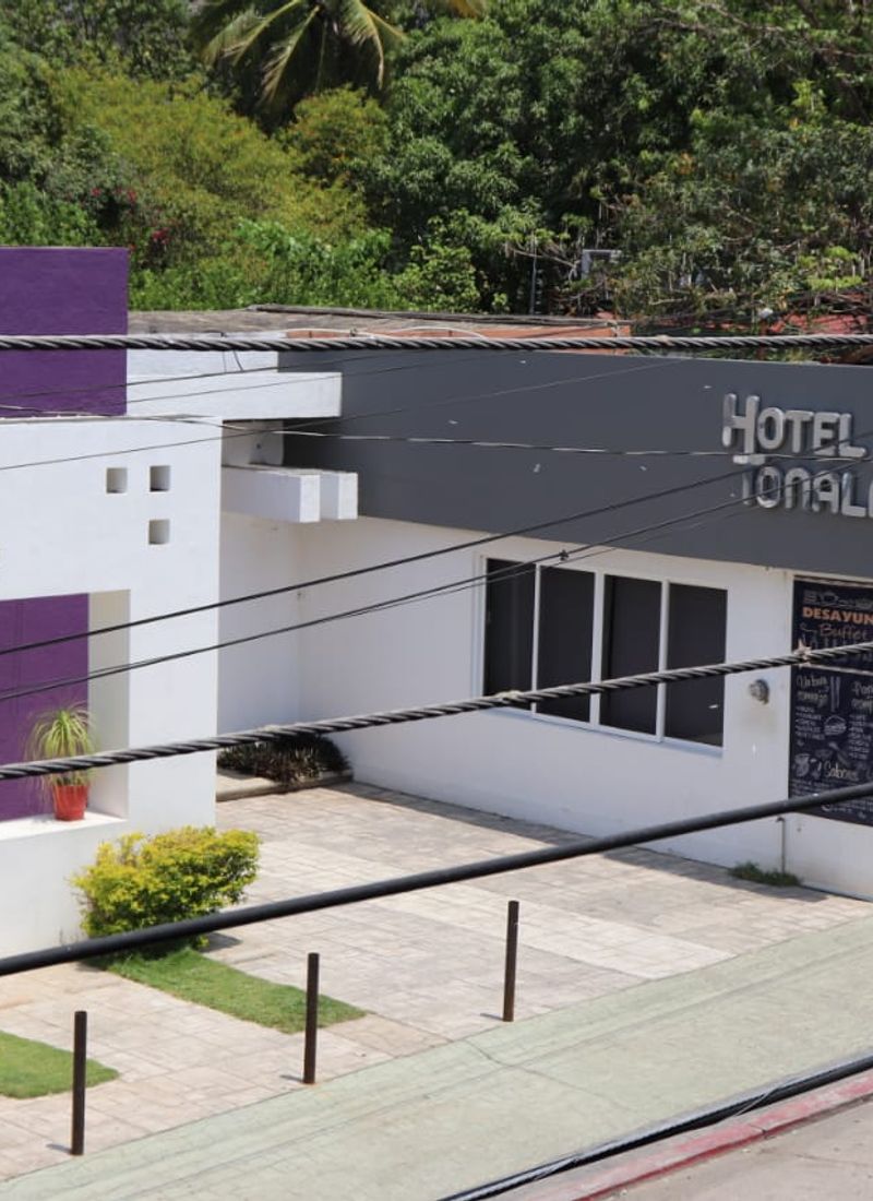 Vista del Hotel Tonalá Chiapas