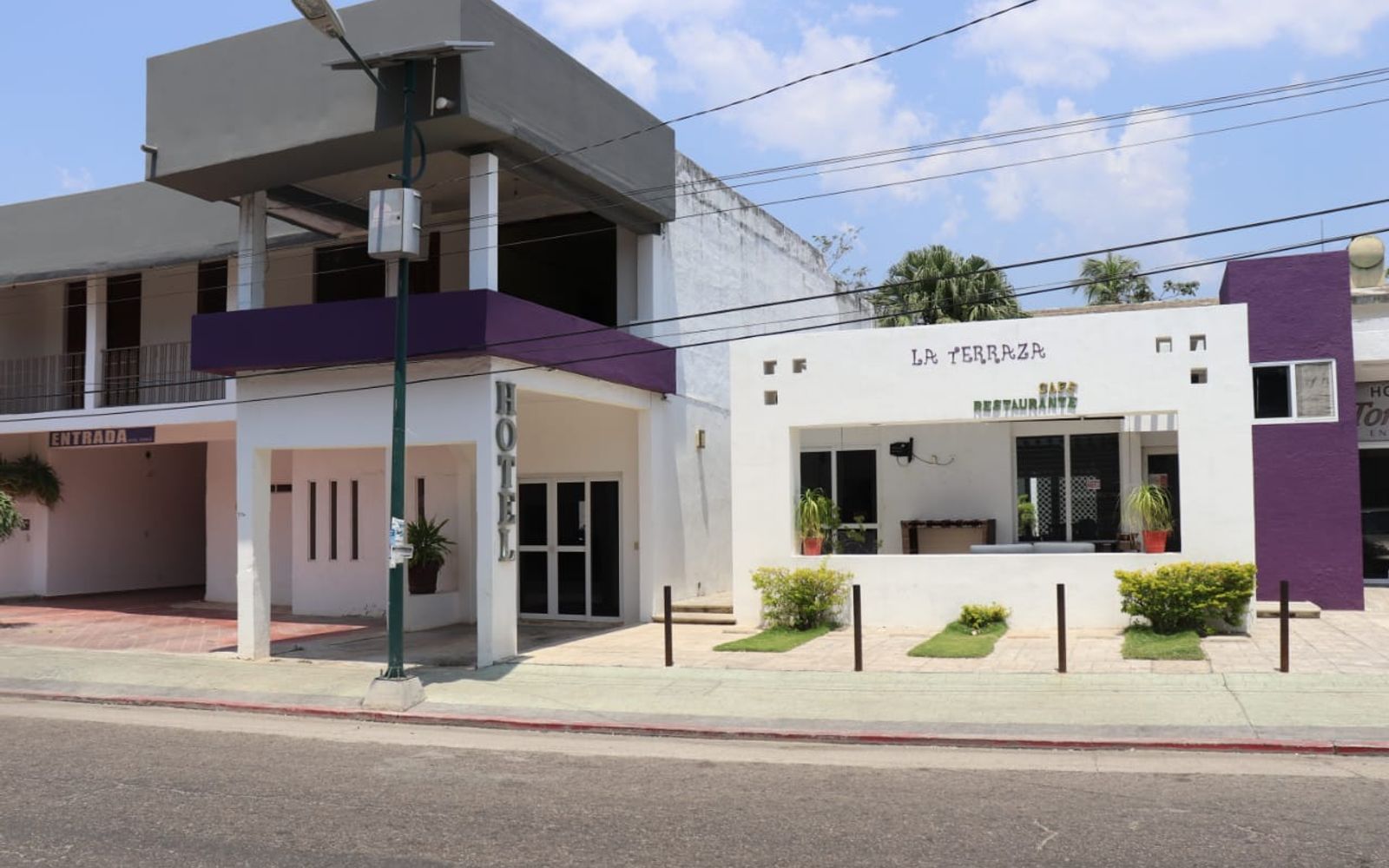 Fachada histórica Hotel Tonalá Chiapas