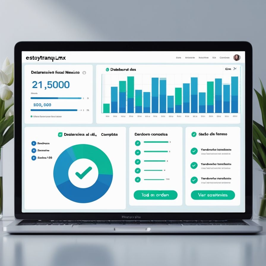 Dashboard de EstoyTranqui.mx - Todo tu SAT organizado en un solo lugar