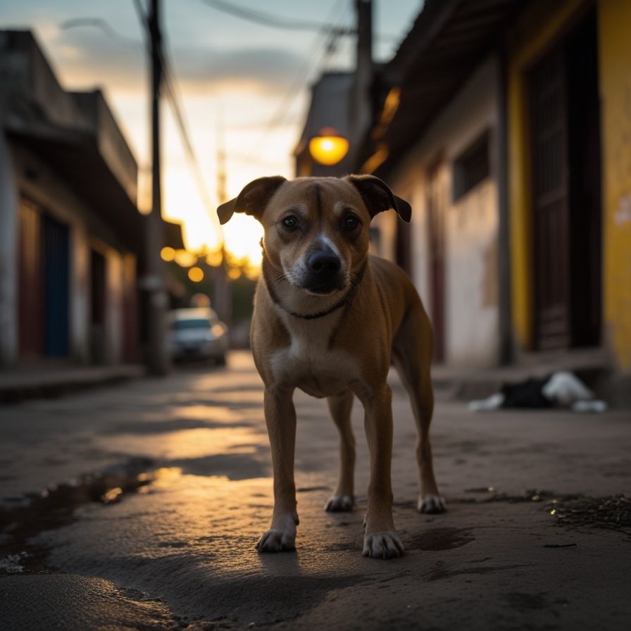 Gato rescatado curioso