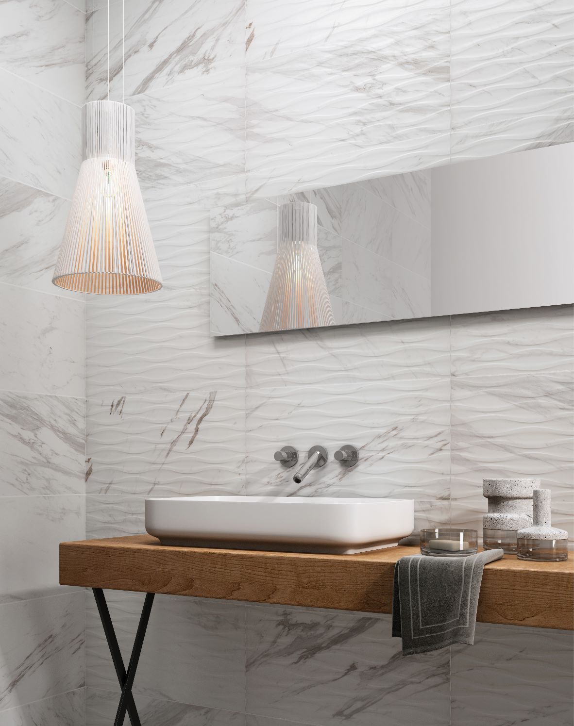 Azulejos Colección CARRARA Hexagonal - Imagen 3