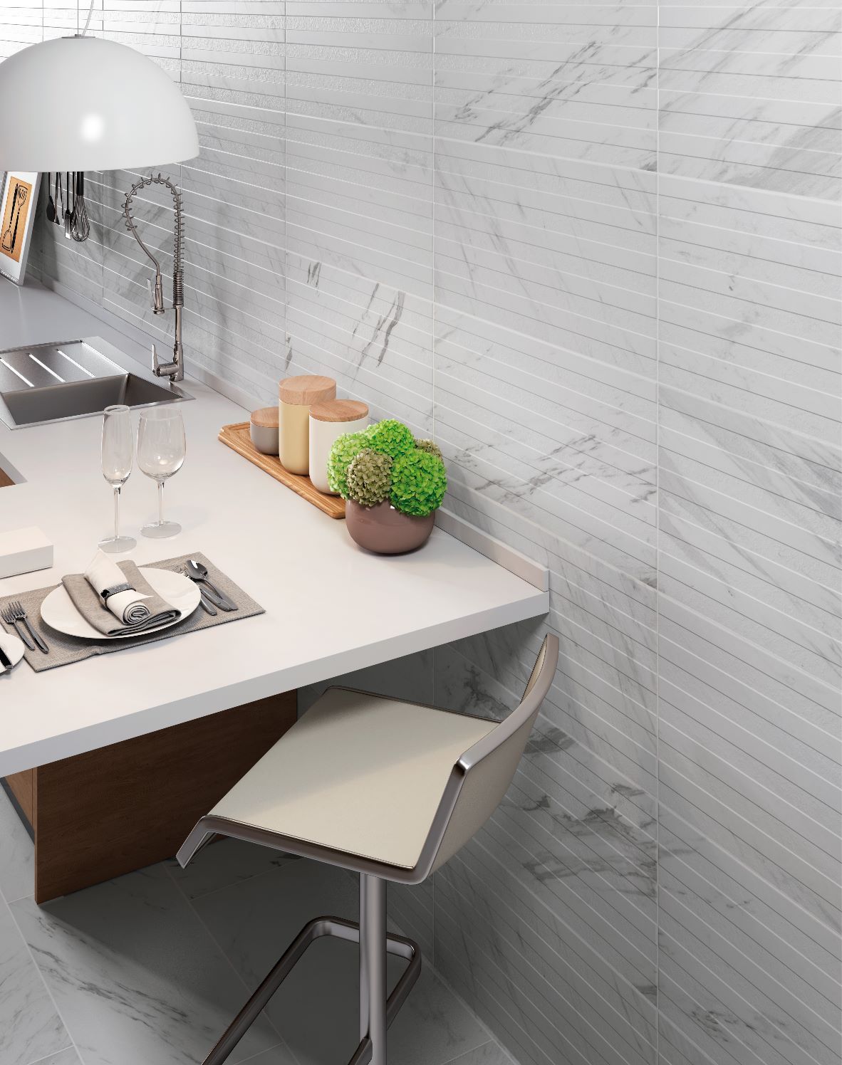 Azulejos Colección CARRARA Hexagonal - Imagen 4