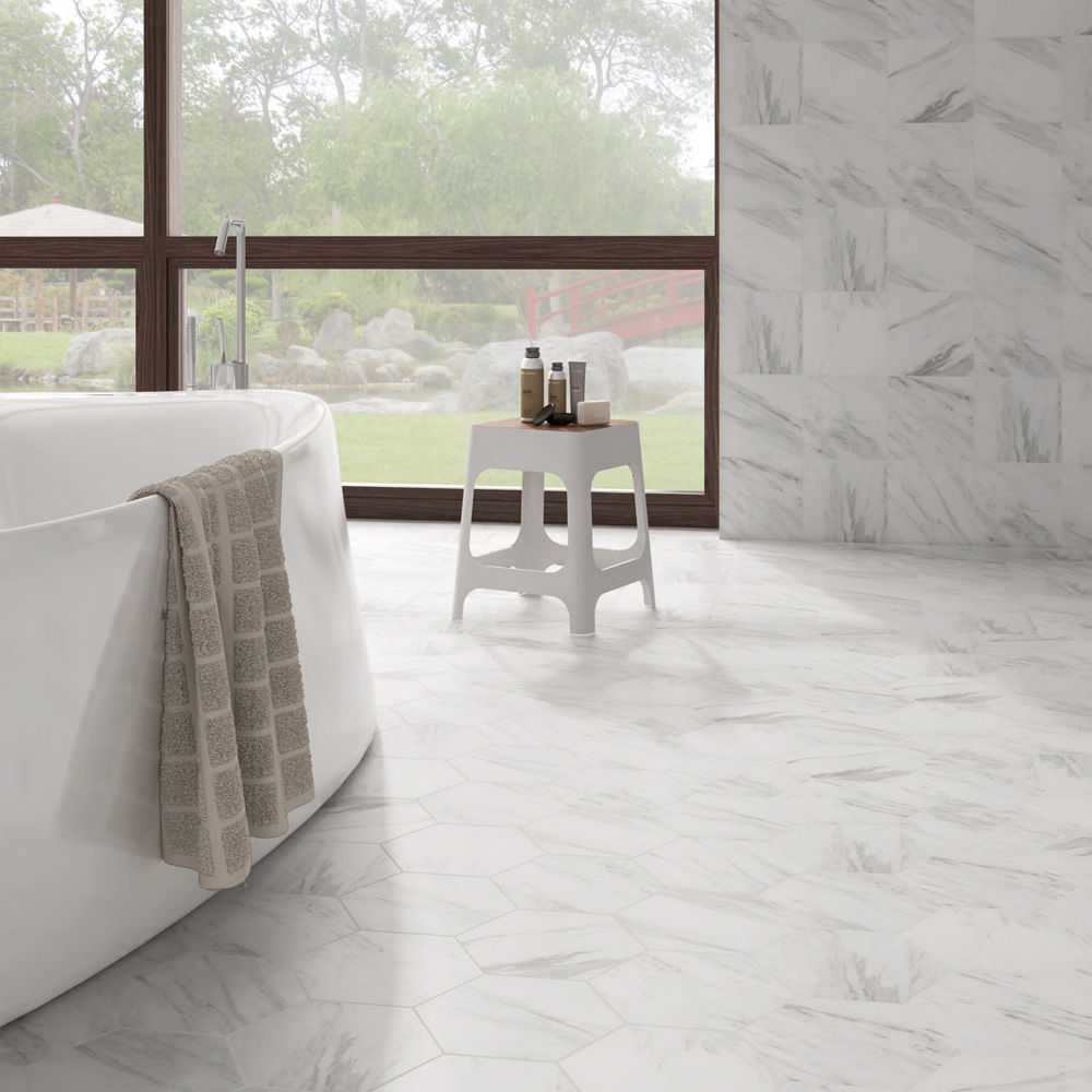 Azulejos Colección CARRARA Hexagonal