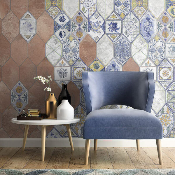 Azulejos Colección ALBUFERA KAYAK Hexagonal