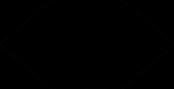 Azulejos HEXAGONAL BASIC BLACK KAYAK 17x33 (Caja de 0.78 m2)