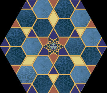 HEXAGONAL KHALAL 25x22 (Caja de 1,04 m2)