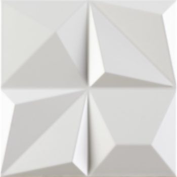 SHAPES MULTISHAPES WHITE MATE 25x25 (Caja de 1.00 m2)