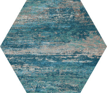 HEXAGONAL CASSIS BLUE 25x22 (Caja de 1,04 m2)