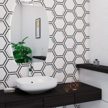 Azulejos Colección MINIMAL COLOURS Hexagonal