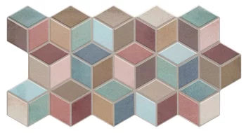 RHOMBUS COLOUR 26,5x51 (Caja de 0.95 m2)
