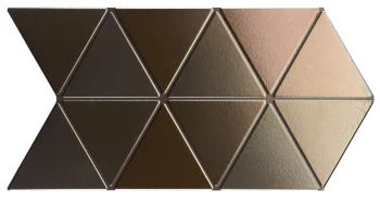 TRIANGLE METAL 48,5x28 Metálico (Caja de 0.94 m2)