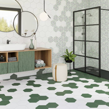 Azulejos Colección IVY GREEN Hexagonal
