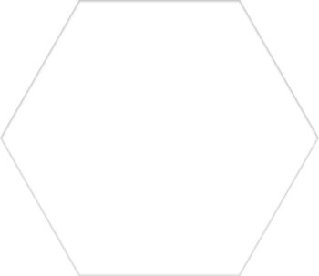 HEXAGONAL 56 BASIC WHITE 56x48,5 (Caja de 1,20 m2)