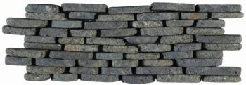 PIEDRA BATIK NEGRO Malla 10x30 (Caja de 1.00 m2)