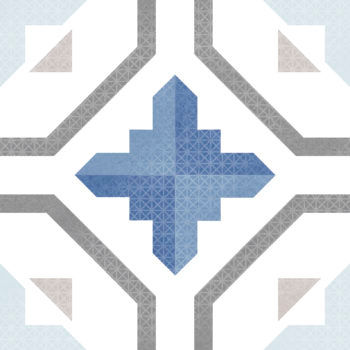 PRISMA BLUE 25x25 (Caja de 1,00 m2)