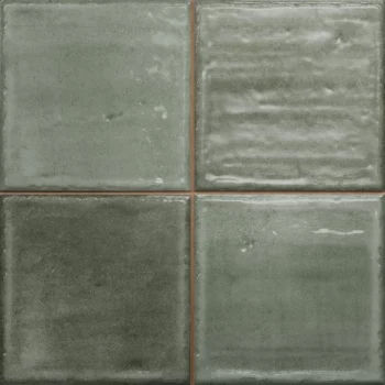 ZOE NOA PEWTER GREEN GL 20x20 Precorte 10x10 (Caja de 1.00 m2)