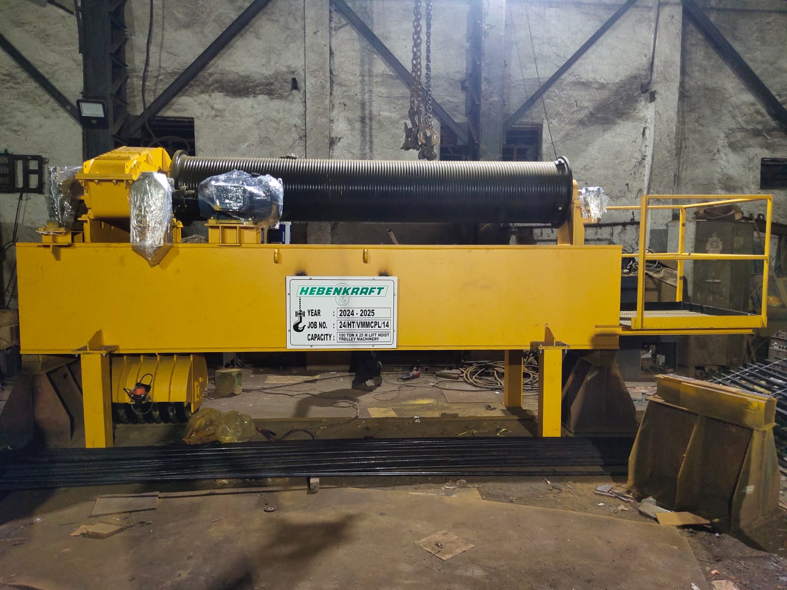 Fabricated Launching Truss