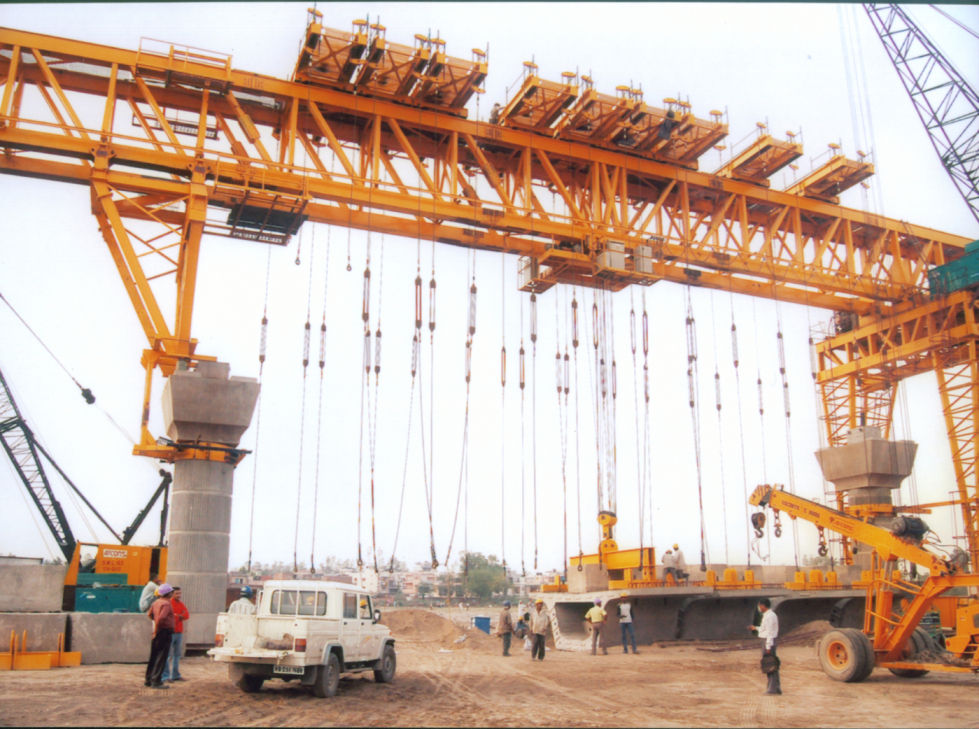 Launching Systems for Pre-Cast Girders Type V