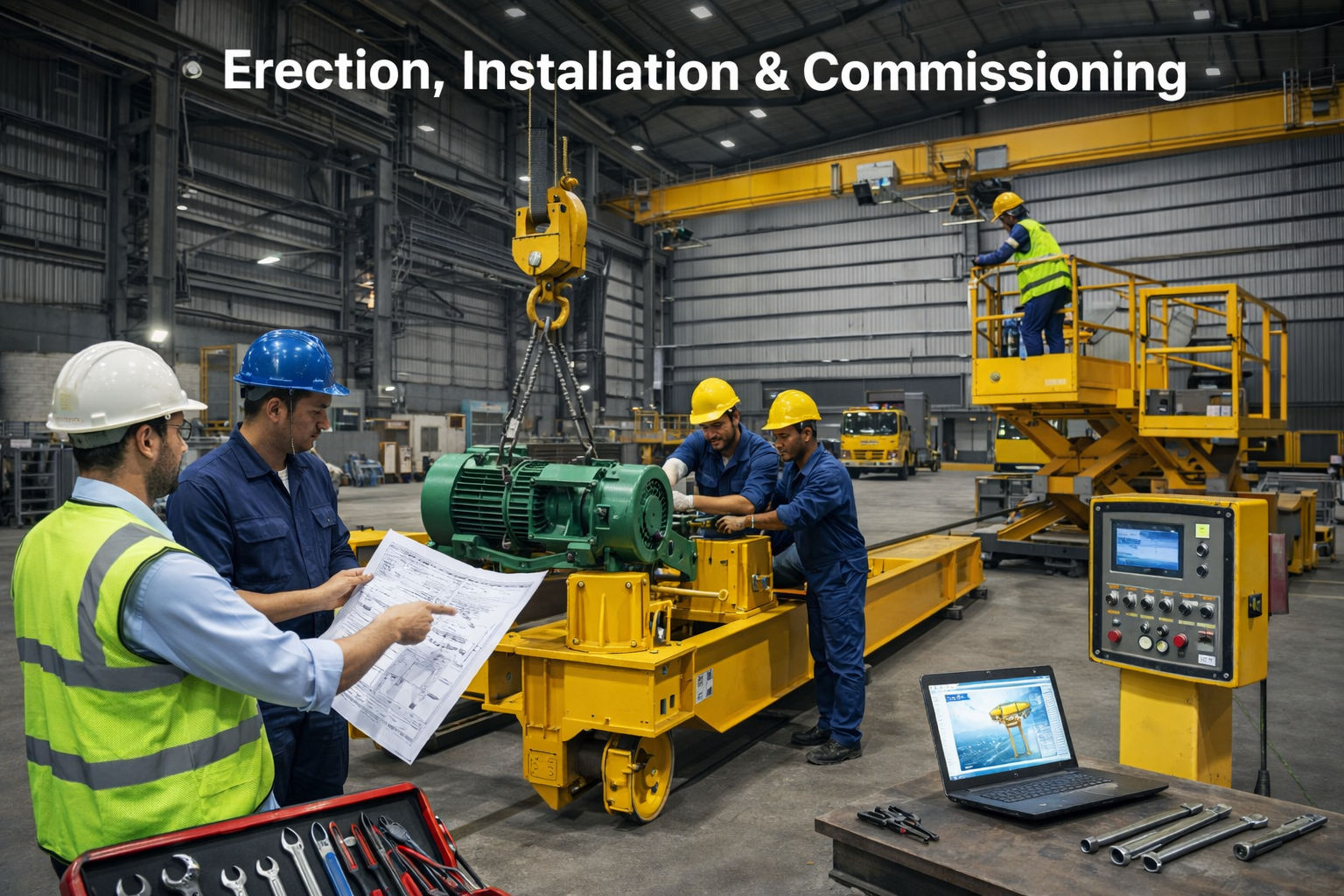 Erection, Installation & Commissioning