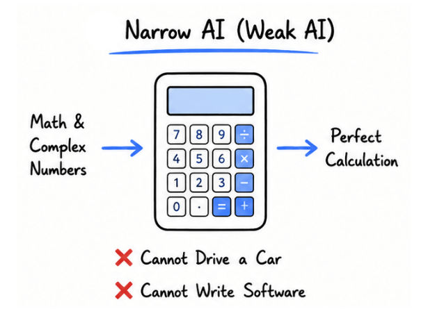 Narrow AI (Weak AI)